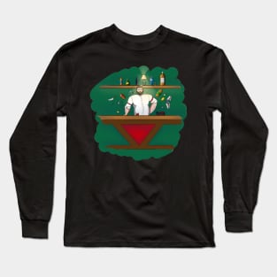 bartender Long Sleeve T-Shirt